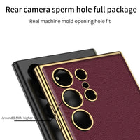 GKK Samsung Galaxy S Series TPU Leather Phone Case