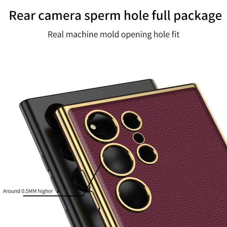 GKK Samsung Galaxy S Series TPU Leather Phone Case