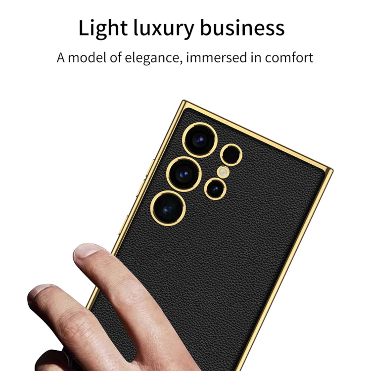 GKK Samsung Galaxy S Series TPU Leather Phone Case
