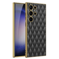 GKK Samsung Galaxy S Series Rhombus Pattern Phone Case