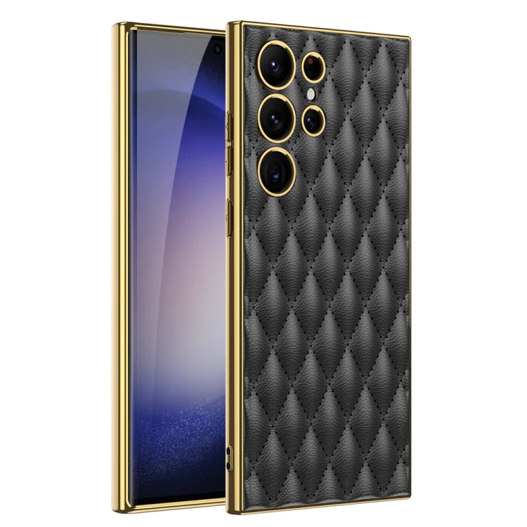 GKK Samsung Galaxy S Series Rhombus Pattern Phone Case