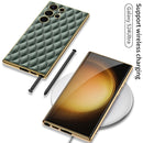GKK Samsung Galaxy S Series Rhombus Pattern Phone Case