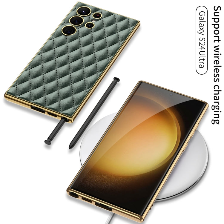 GKK Samsung Galaxy S Series Rhombus Pattern Phone Case