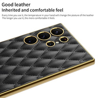 GKK Samsung Galaxy S Series Rhombus Pattern Phone Case