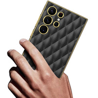 GKK Samsung Galaxy S Series Rhombus Pattern Phone Case