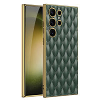 GKK Samsung Galaxy S Series Rhombus Pattern Phone Case