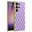 GKK Samsung Galaxy S Series Rhombus Pattern Phone Case