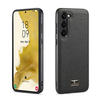 Fierre Shann Samsung Galaxy Leather Texture Phone Case