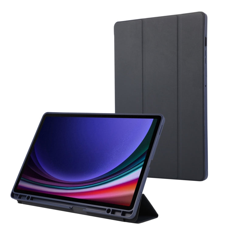 Samsung Galaxy 3-Fold TPU Leather Tablet Case with Pen Slot