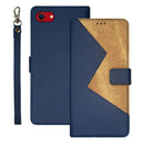 idewei Apple iPhone Two-Colour PU Leather Phone Case