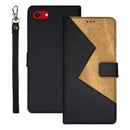 idewei Apple iPhone Two-Colour PU Leather Phone Case