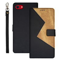 idewei Apple iPhone Two-Colour PU Leather Phone Case