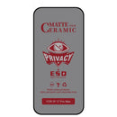 Apple iPhone Privacy Ceramic Screen Protector