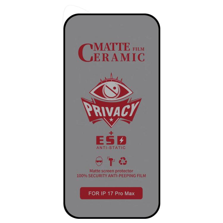 Apple iPhone Privacy Ceramic Screen Protector