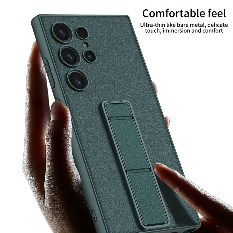 GKK Samsung Galaxy Leather Phone Case with Stand