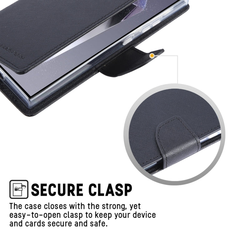GOOSPERY Samsung Galaxy Cross Texture Leather Phone Case