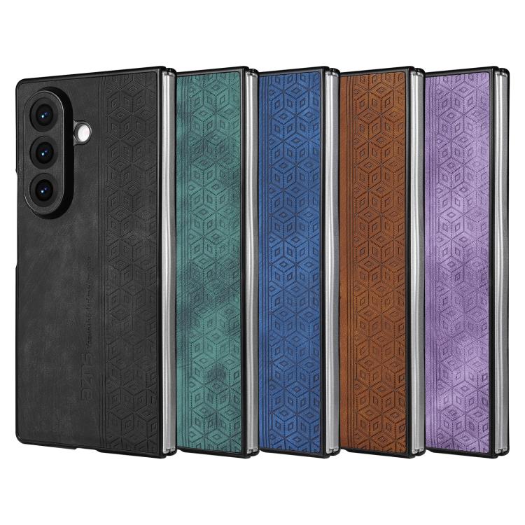 AZNS 3D Embossed Skin Feel Phone Case, For Samsung Galaxy Z Flip7 5G, For Samsung Galaxy Z Fold6