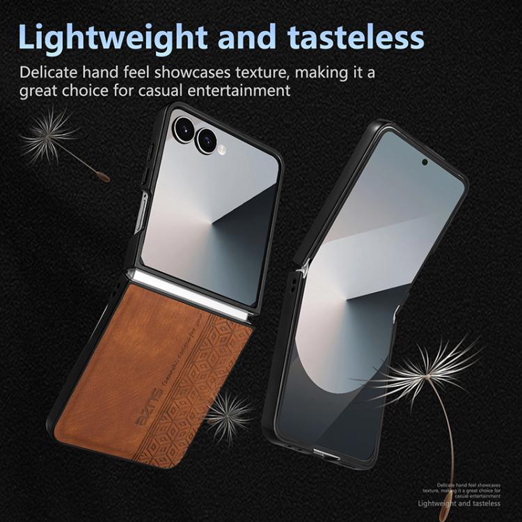 AZNS 3D Embossed Skin Feel Phone Case, For Samsung Galaxy Z Flip7 5G, For Samsung Galaxy Z Fold6