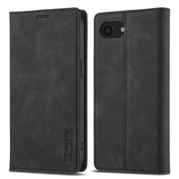 LC.IMEEKE Apple iPhone 16e Magnetic Leather Wallet Phone Case