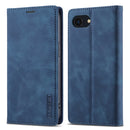 LC.IMEEKE Apple iPhone 16e Magnetic Leather Wallet Phone Case