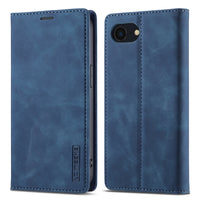 LC.IMEEKE Apple iPhone 16e Magnetic Leather Wallet Phone Case