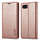 LC.IMEEKE Apple iPhone 16e Magnetic Leather Wallet Phone Case