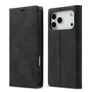 LC.IMEEKE Apple iPhone Magnetic Close Microfiber Leather Phone Case