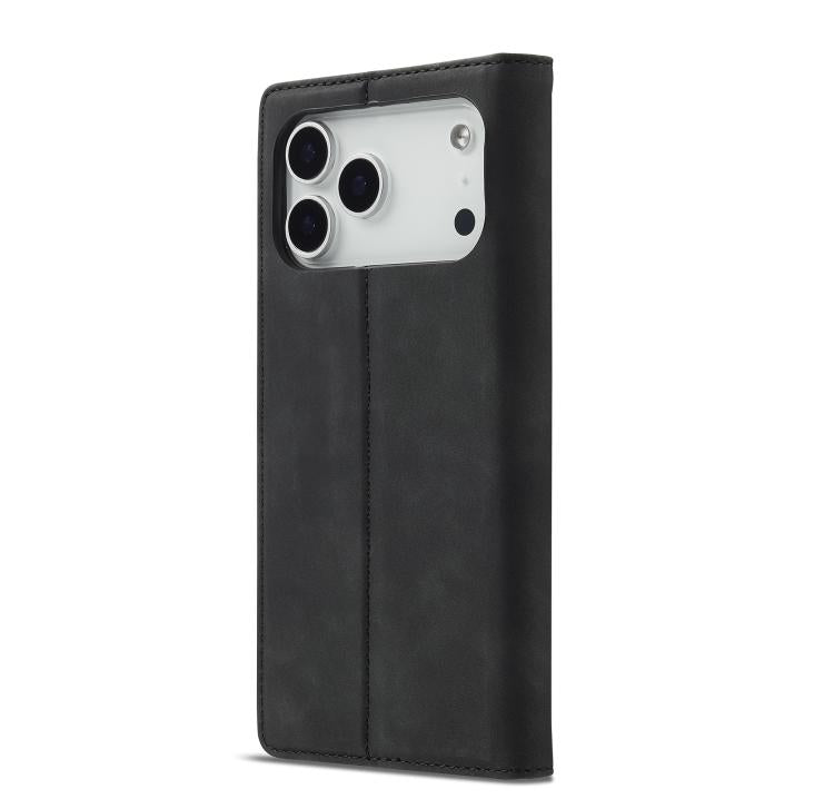 LC.IMEEKE Apple iPhone Magnetic Close Microfiber Leather Phone Case