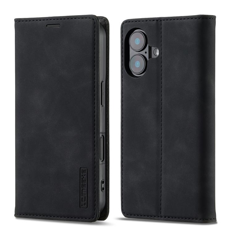 LC.IMEEKE Apple iPhone Magnetic Close Microfiber Leather Phone Case
