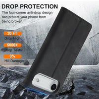 LC.IMEEKE Apple iPhone Magnetic Leather Wallet Phone Case