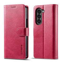 LC.IMEEKE Samsung Galaxy Leather Texture Phone Case