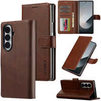 LC.IMEEKE Samsung Galaxy Z Series Leather Texture Phone Case