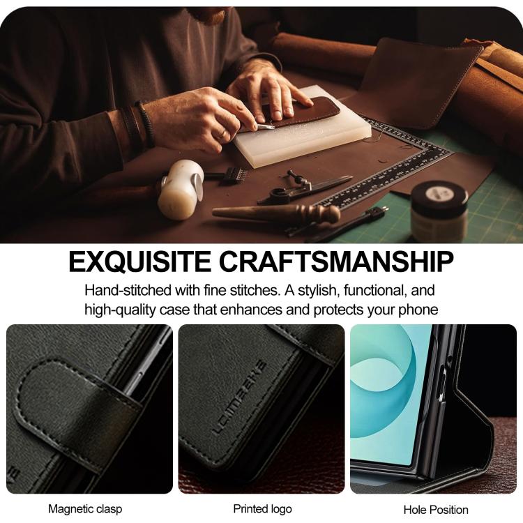 LC.IMEEKE Samsung Galaxy Leather Texture Phone Case