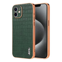 AZNS Apple iPhone 13 / 12 Crocodile Texture Phone Case