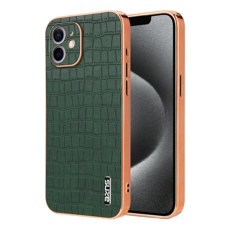 AZNS Apple iPhone 13 / 12 Crocodile Texture Phone Case