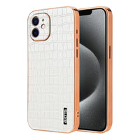 AZNS Apple iPhone 13 / 12 Crocodile Texture Phone Case