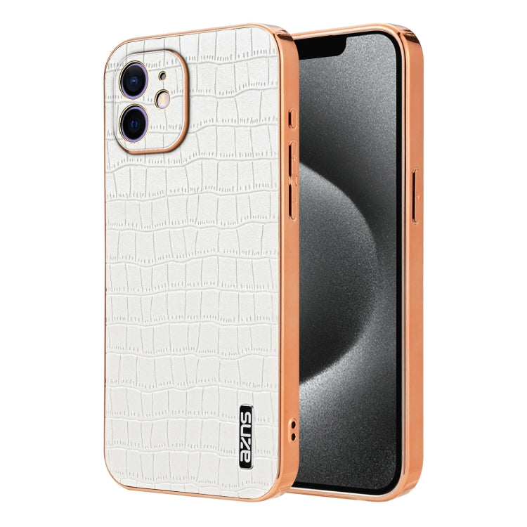 AZNS Apple iPhone 13 / 12 Crocodile Texture Phone Case