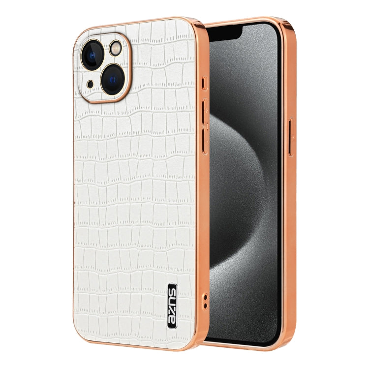 AZNS Apple iPhone 13 / 12 Crocodile Texture Phone Case