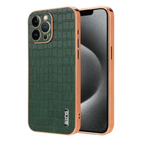 AZNS Apple iPhone 13 / 12 Crocodile Texture Phone Case