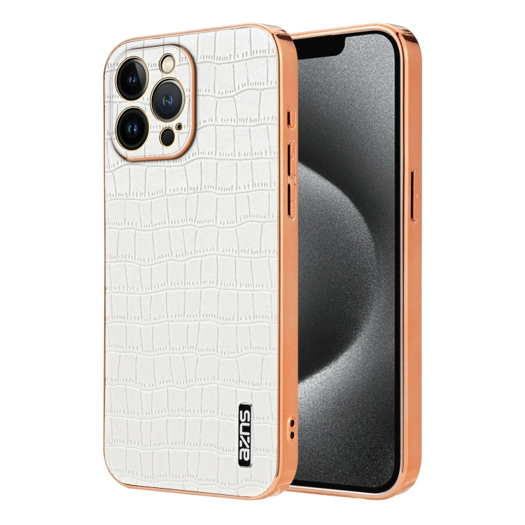 AZNS Apple iPhone 13 / 12 Crocodile Texture Phone Case