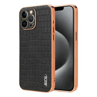 AZNS Apple iPhone 13 / 12 Crocodile Texture Phone Case