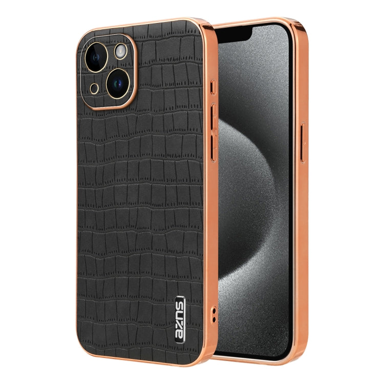 AZNS Apple iPhone 15 / 14 Crocodile Texture Phone Case