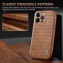 AZNS Apple iPhone 13 / 12 Crocodile Texture Phone Case