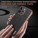 AZNS Apple iPhone 13 / 12 Crocodile Texture Phone Case