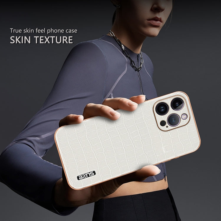 AZNS Apple iPhone 13 / 12 Crocodile Texture Phone Case