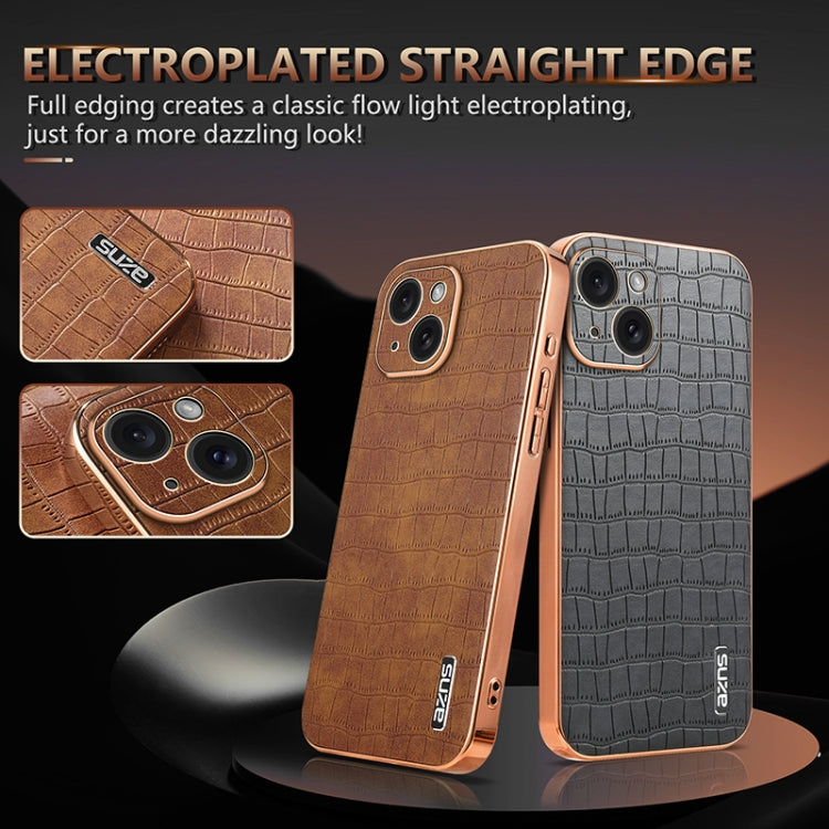 AZNS Apple iPhone Crocodile Texture Phone Case