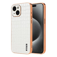 AZNS Apple iPhone 15 / 14 Crocodile Texture Phone Case