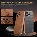 AZNS Apple iPhone 15 / 14 Crocodile Texture Phone Case