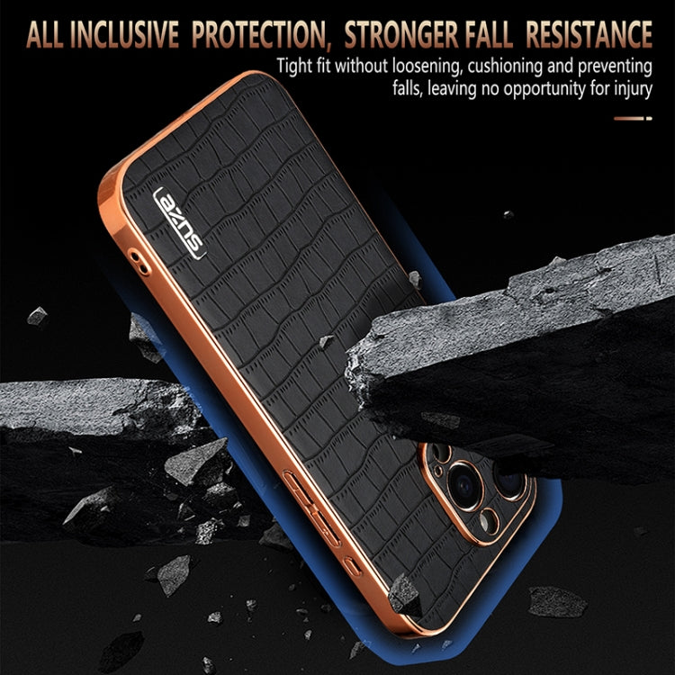 AZNS Apple iPhone 15 / 14 Crocodile Texture Phone Case