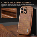 AZNS Apple iPhone 15 / 14 Crocodile Texture Phone Case